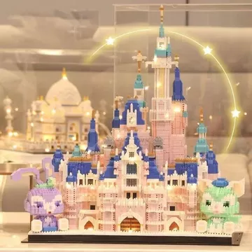 Đồ chơi giáo dục Tương thích với đồ chơi xếp hình LEGO Tương thích với LEGO về hàng hóa Khuyến nghị / Lâu đài Disney Khối xây dựng LEGO tương thích cho bé gái Người lớn Độ khó cao Đồ chơi quà tặng lắp