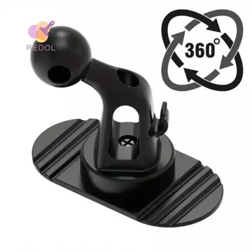 Giá đỡ điện thoại di động REPKG, Giá đỡ điện thoại ô tô đầu bi 17mm an toàn, Giá đỡ nhãn dán xoay 360 độ đa năng Giá đỡ điện thoại di động trên ô tô Giá đỡ bảng điều khiển