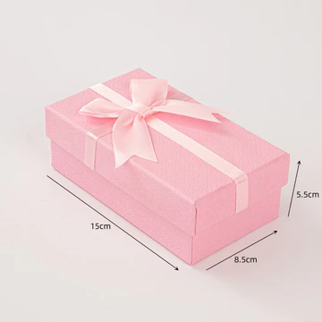 Sáng Tạo Nơ Màu Hồng Tinh Tế Hộp Quà Tặng Sinh Nhật Bé Gái Quà Tặng Bạn Gái Bạn Gái Cặp Đôi Quà Tặng Giá Trị Cao
