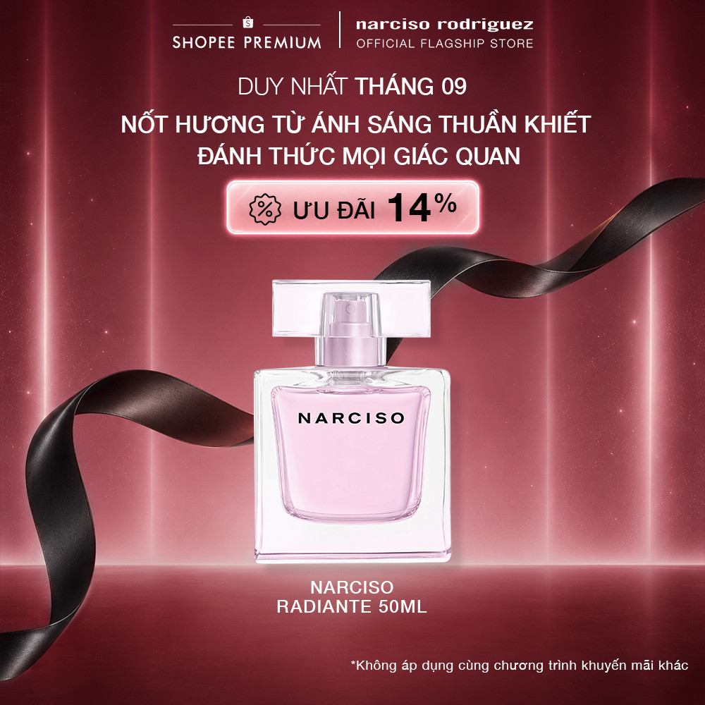 Nước Hoa nữ Narciso Rodriguez Narciso Eau De Parfum Radiante 50ml