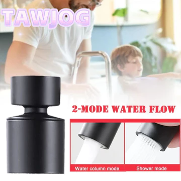 Bộ lọc đầu phun vòi TAWJOG, 2 chế độ 360° Máy sục khí vòi nước quay, Vòi phun nước Vòi phun nước Vòi phun bong bóng nhà bếp