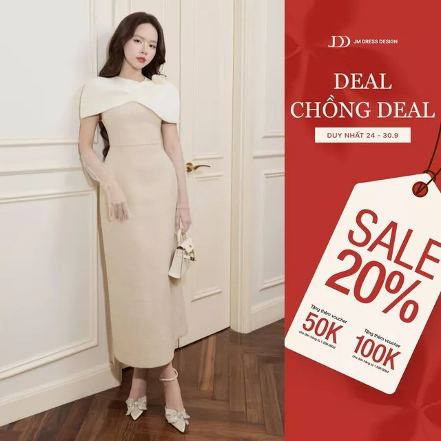 Đầm Dạ Tiệc Tweed 2 Dây Ôm Dài Phối Cape 1F16.2509K. Đầm Dự Tiệc Quiet Luxury, Đầm Tiệc Dáng Ôm Suông Dài Thiết Kế JM
