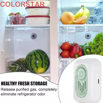 Máy lọc Ozone tủ lạnh COLORSTAR, Thanh lọc Ozone Fresh Bảo quản Tủ lạnh Khử mùi Ozone, Khử mùi nhỏ gọn Tủ lạnh không dây Máy tiệt trùng Ozone gia đình