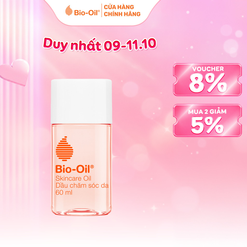 Dầu dưỡng da giúp cải thiện khô sạm và đều màu da, hỗ trợ cải thiện vết rạn da - BIO-OIL Skincare Oil (chai 60ml)