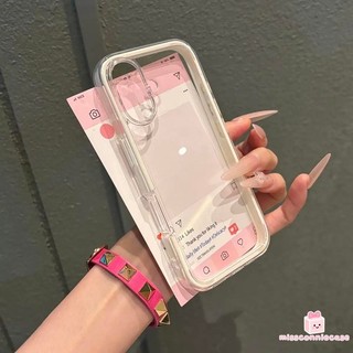 Ốp Lưng Cho Iphone 16 11 17 13 14 15 12 Pro Max 15 16 14 Plus Ốp Lưng Màu Trơn Đơn Giản Trong Suốt 2 Trong 1 Bìa Mềm