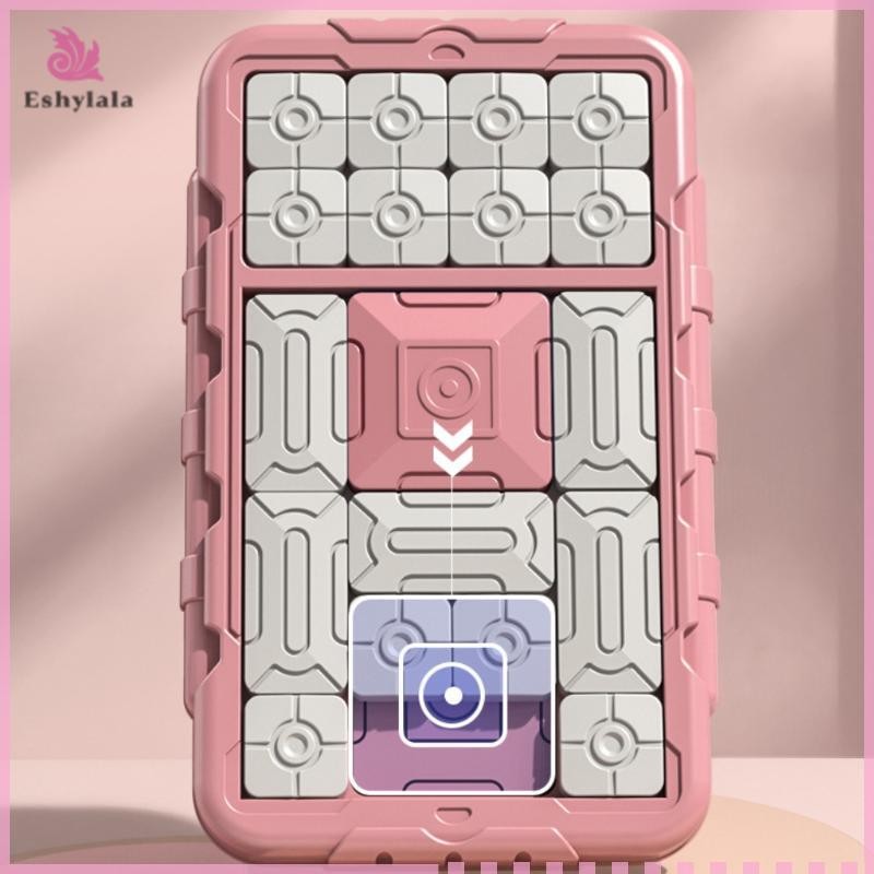 1 Bộ Thử thách Huarong Road Brain Teaser Câu đố trượt Tư duy logic Tương tác Khối trượt Bảng não Trò chơi Quà tặng trẻ em [MỚI]