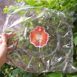 [Móc dù] Móc dù, móc trùm tròn 20 kẹp treo quần áo, tất vớ, đồ lót, chất liệu inox siêu bền, tiện dụng