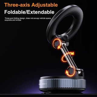 AIMVUKES  Giá đỡ điện thoại ô tô hút chân không từ tính xoay 360 °