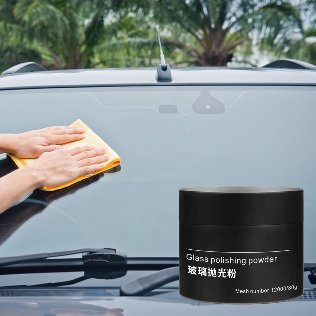 Bột đánh bóng chăm sóc kính ô tô - Phục hồi nhanh bề mặt nhẵn, chống bám bẩn