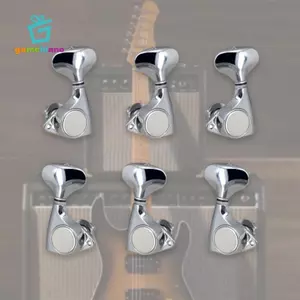 Bộ chìa khóa điều chỉnh đàn Guitar 6 mảnh, Phụ kiện phong cách cổ điển nhẹ 1 / 18, Thay thế tay trái cho điện dân gian