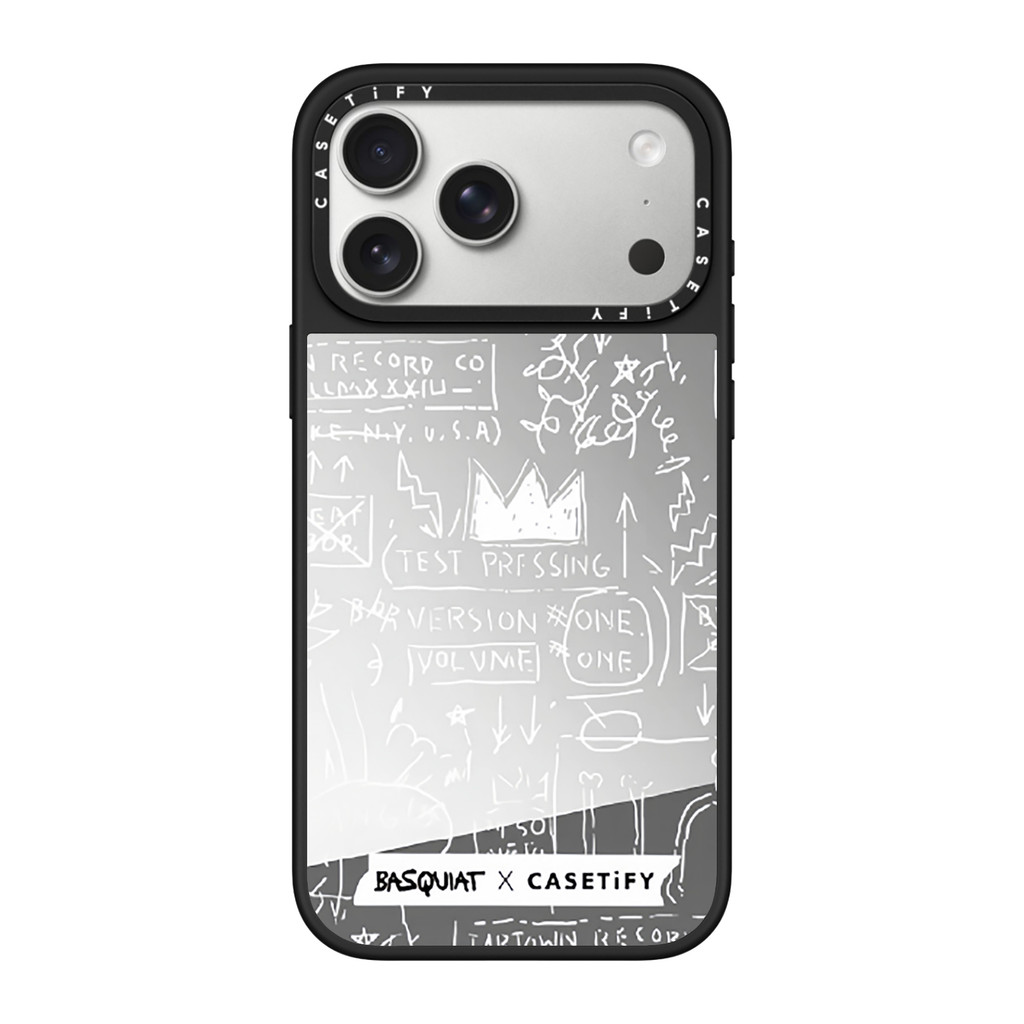 Basquiat Tranh Sơn Dầu Cổ Điển Chân Dung Casetify Gương Vỏ Điện