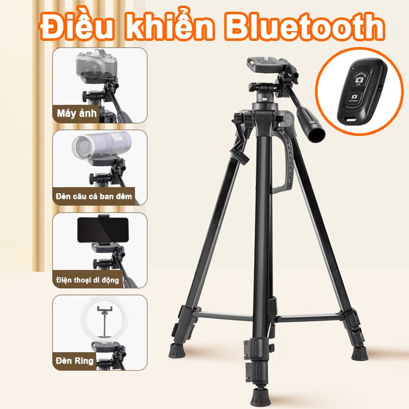 Tripod 3 Chân 360° Cho Điện Thoại, Quay Video Ổn Định, Gấp Gọn Dễ Mang Theo, Giá Đỡ Tripod Du Lịch