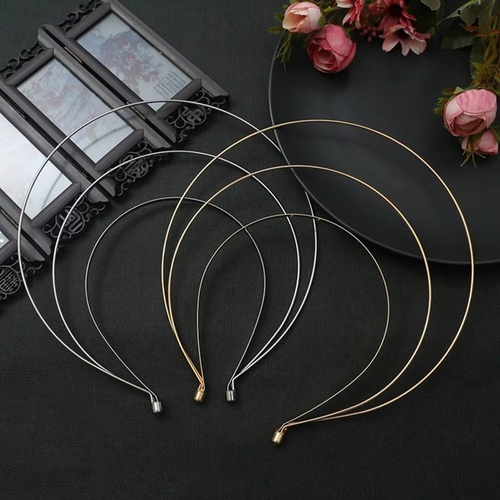 Băng đô thiên thần nữ thần MERIGGIARE, Vương miện tóc hào quang kim loại nhiều lớp, Hàn Quốc DIY vàng bạc Vòng cưới cô dâu