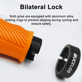 BUCKLOS tay lái xe đạp chống trơn trượt, chống sốc, chất liệu TPR, tiện dụng cho MTB, phụ kiện đi xe đạp