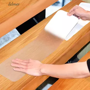DELMER Băng Keo Chống Trượt Miếng Lót Ma Sát Cao An Toàn Cho Thú Cưng Trẻ Em Người Già Trong Suốt Chống Thấm Nước Tầng Dải