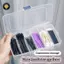 {TB & Bag} 5 / 6 Hộp Bảo Quản Ngăn Lưới Bông Tai Vuông Trong Suốt Hộp Đựng Trang Sức Tìm Phụ Kiện Paaging Hạt Ngọc Trai Sắp Xếp.