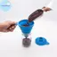 Pufangbliss BPA Free Thực Phẩm Có Thể Gập Lại Phễu Silicon Có Thể Tái Sử Dụng Linh Hoạt Cho Nhà Bếp Chất Lỏng Tự Động Chuyển Dầu Sử Dụng Hộ Gia Đình VN
