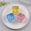 Đồ chơi Squishy chanh QEARY, Đồ chơi bóp viên đá TPR tăng chậm mềm mại, Đồ chơi xếp nếp mới lạ Di động chống dính Sáng tạo bông tuyết Đồ chơi phục hồi chậm