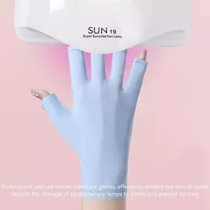 1 Cặp Găng Tay Móng Tay Nghệ Thuật Găng Tay Chống Tia UV Chống Tia UV Găng Tay Bảo Vệ Cho Móng Tay Nghệ Thuật Gel UV Đèn LED Công Cụ VN