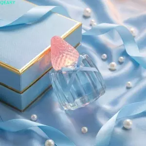 Đồ chơi bóp dâu tây QEARY, Kem cảm giác tay tốt Màu hồng Sữa sáng bóng Màu vàng Canauri Đồ chơi Squishy, Chất liệu PU Bóp mềm trong suốt Đồ chơi bóp phục hồi chậm cho trẻ em