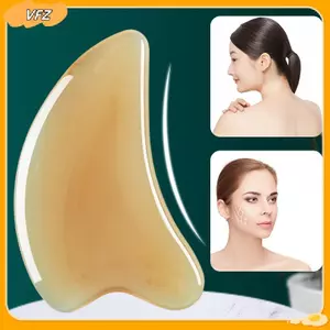 VFZ Da Cạo Nhựa Gua Sha Massage Ban Guasha Tấm Mặt Mắt SPA Máy Mát Xa Cạp Dụng Cụ Cho Mặt Ne Ba Chân Cơ Thể Louislifecool