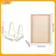 VFZ Phong Cách Cổ Điển Chống Bụi Móng Tay Nghệ Thuật Màn Hình Bảng Màu Móng Tay Gỗ Chắc Chắn Tác Phẩm Tối Giản Làm Móng Tay Trang Sức Màn Hình Louislifecool