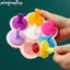 Khung Ảnh 7 Lỗ DIY Kem Pops Khuôn Silicon Kem Bóng Máy Làm Popsicles Khuôn Trái Cây Cho Bé Lắc Nhà Bếp Phụ Kiện Dụng Cụ VN