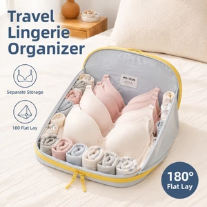 Túi đựng áo ngực di động Túi đựng dây kéo cho đồ lót Đồ lót Du lịch và Tủ quần áo Sử dụng