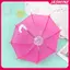 JASMINE 22CM Nhiều Màu Sắc Búp Bê Ô Dù Đồ Chơi Đi Mưa Cho Búp Bê 18 Inch Bé Gái Phụ Kiện JASMINE