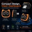 INOVAGEN 2 trong 1 Mini Không Dây CarPlay Android Auto Adapter USB-A Dongle Có Dây Sang Không Dây CarPlay Adapter Cắm Và Chạy Tự Động Kết Nối Cho Nhà Máy Ô Tô Có Dây