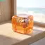 QEARY Ocean Squishy Balls, Squishy Mềm Hình Vuông Bóng Đá Đại Dương Xanh, Vỏ Chủ Đề Đại Dương An Toàn Đầy Đồ Chơi Thần Tài Tăng Chậm Thư Giãn