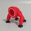 PS1 Móng Vuốt Biển Thực Tử Quái Vật Nhân Vật Hành Động 3D In Đỏ Biển Sâu Abyss Sinh Vật Mô Hình Đồ Chơi SP1