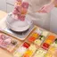 Ziyulinyuk Trong Suốt 6 Lưới Hộp Bảo Quản Tủ Lạnh Dung Tích Lớn Hộp Bảo Quản Thịt Thực Phẩm Dụng Cụ Nhà Bếp VN