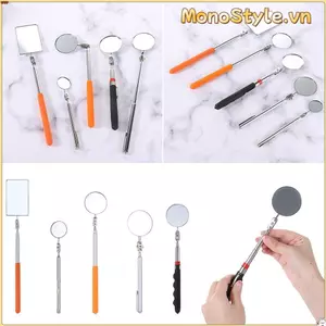 Ống kính phát hiện MONOSTYLE Dụng cụ ô tô cầm tay Sửa chữa cơ khí ô tô có thể mở rộng 360 có thể thu vào