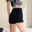 Quần Short Denim Cao Cấp Nữ Retro Đen Jean Quần Short Giảm Béo Plus Size XS-2XL