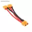 SRVN Nam Nữ Cáp Nối Dài Kép Y Splitter 3 Chiều 14AWG Dây Silicon XT60 Đầu Nối Pin Song Song Cho Động Cơ RC.