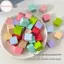 Houdou 50 Chiếc Nhiều Màu Sắc Móng Tay Nghệ Thuật Xốp Vuông Tam Giác Bọt Biển Chuyển Đổi DIY Móng Tay Bọt Biển Gel Thiết Kế Ba Lan Làm Móng Tay Tranh Cung Cấp VN