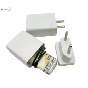 1 Cái Hộp Đựng Tiền Riêng Sạc Giả Cắm Trang Sức Bí Mật ⁣⁣⁣⁣Hộp lưu trữ ẩn Hộp thuốc Hộp lưu trữ ẩn bí mật