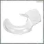 Splash Guard Trong suốt Splash Guard PCTG Splash Guard cho W10616906 Tấm chắn đổ cho máy trộn KN1PS 4.5-5Qt Phù hợp với các mẫu K45SS, KSM75, KSM150PS