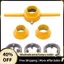 6 Cái PVC Thread Maker Tool Pipe Threader Plumbing Tool Kit Pipe Round Die Set với 3 khuôn 1 / 2 In, 3 / 4in và 1in NPT Die Set