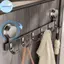 Pufangbliss Móc treo cốc hút chân không có thể tháo rời Không cần khoan Móc có thể tái sử dụng cho áo khoác Túi trong phòng tắm Tủ quần áo nhà bếp VN