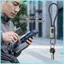 Dây sạc GODD Super Fast 60W Type C sang Type C có vỏ bện chắc chắn và dây đeo dễ mang theo