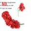 Trà lụa chất lượng cao 5cm 60 cái / lốc Ngô làm bằng tay Trang trí đám cưới nhỏ (đỏ)