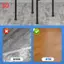 Bàn Tròn Ghế Chân Ống Chèn Nắp Cuối 19mm Dia 30 chiếc Màu Đen