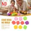 10x Silicone Hoa Hồng Muffin Bánh Quy Cốc Làm Bánh Khuôn Socola Thạch Khuôn Làm Khuôn