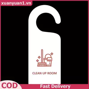 XUAN Không Làm Rối Cửa Biển Treo Biển Hiệu Cửa Hàng Mặt Dây Chuyền Vệ Sinh Phòng Thẻ Cửa Hai Mặt Cho Câu Lạc Bộ Cafe Khách Sạn VN