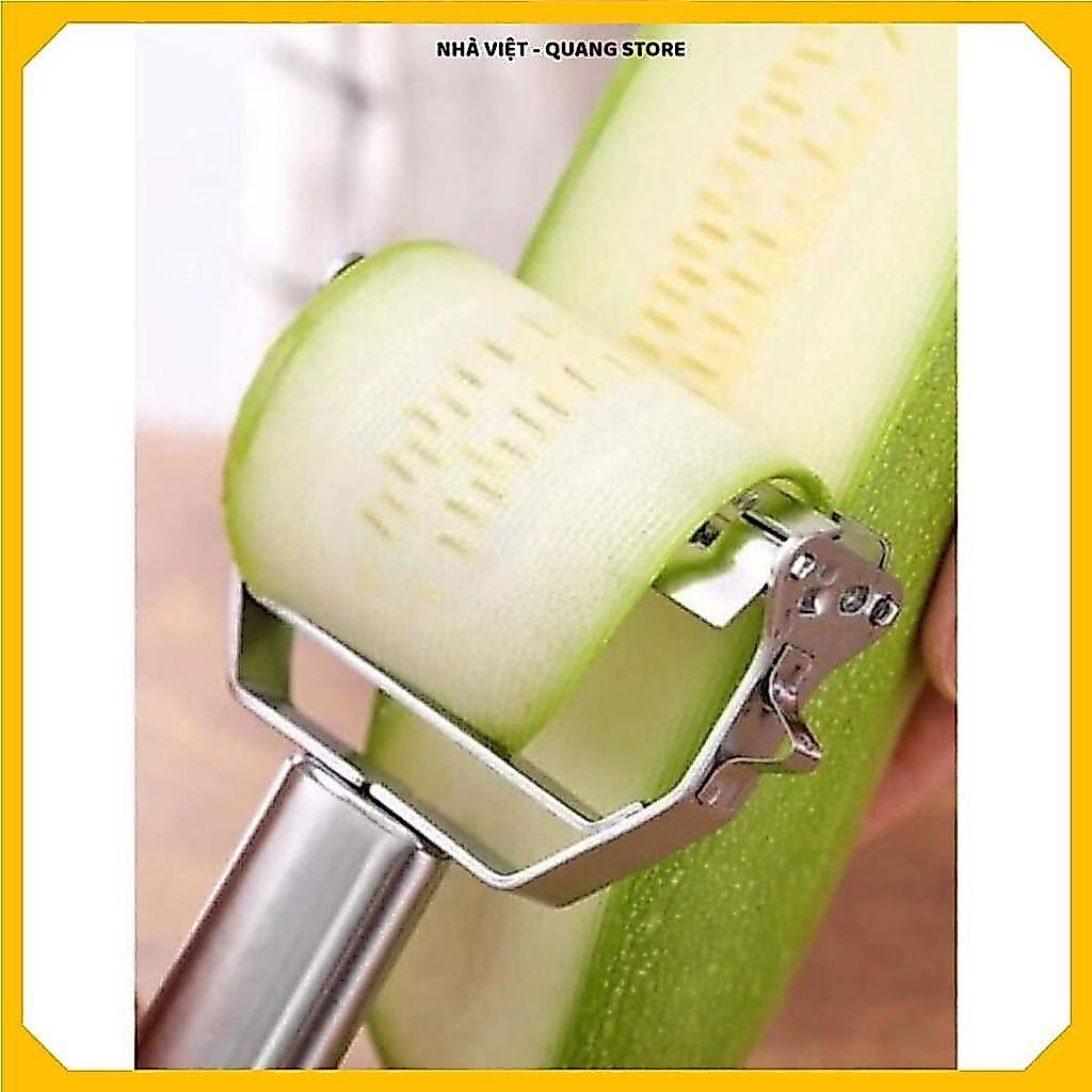 (COMBO 3 NẠO) NẠO RAU CỦ QUẢ INOX 304, DAO NẠO BÀO SỢI SIÊU SẮC, DỤNG CỤ NHÀ BẾP TIỆN DỤNG, Chống Gỉ Bền Bỉ An Toàn