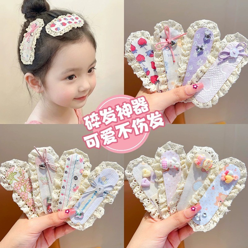 Trẻ Em Thỏ Dễ Thương Hoa Ma Thuật Bài Trẻ Em Bé Gái Tóc Gãy Phụ Kiện Tóc