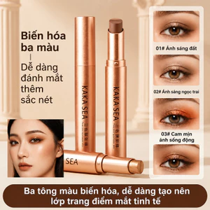 【Lấp lánh ba màu】JMY - Phấn mắt dạng thỏi lấp lánh ba màu tạo khối Phấn Mắt Dạng Thỏi / Tạo Khối / Lấp Lánh / Ba Màu / Trang Điểm / Cho Nữ