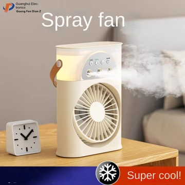 Máy Làm Mát Không Khí Mini usb Máy Điều Hòa Nhỏ Quạt Xịt 3 Lỗ Đa Năng Nước Làm Lạnh Di Động Hộ Gia Đình Ký Túc Xá Dụng Cụ Tiện Dụng